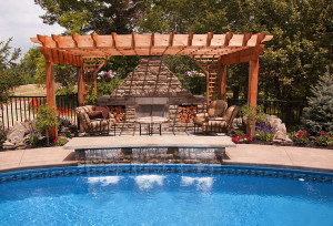 Pergola with Pool