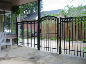 wrought iron fences